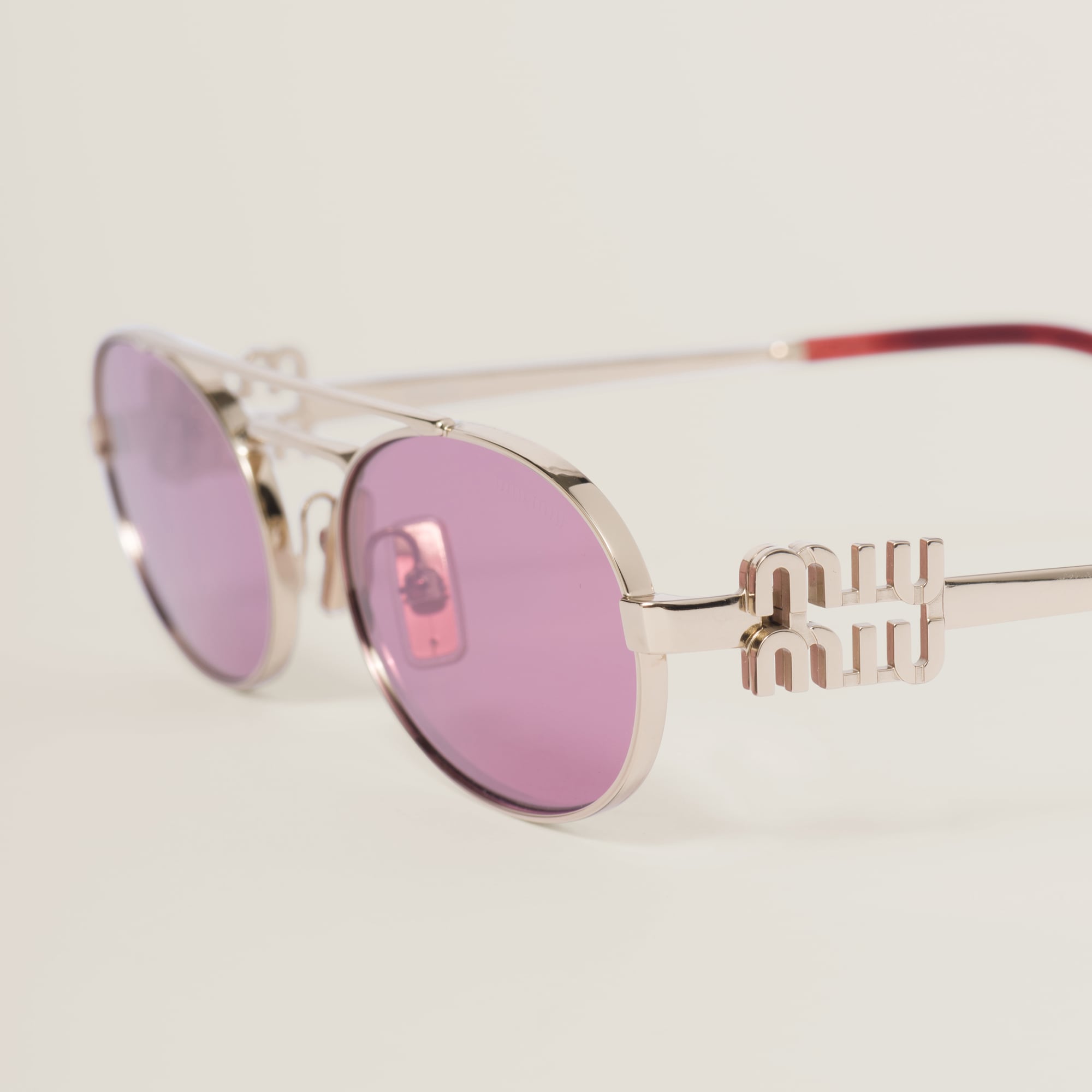 Miu Miu Logo sunglasses - Image 5